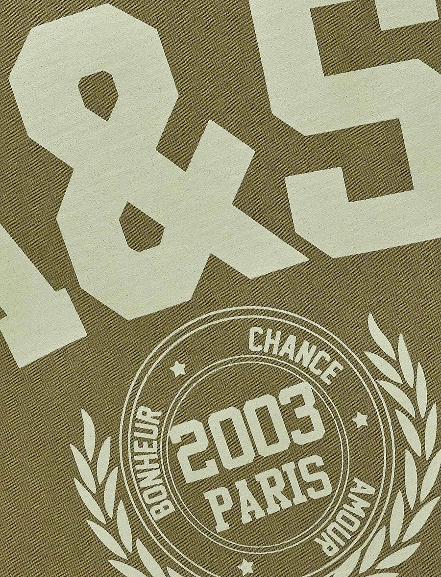 ba&sh - T-SHIRT IONI - khaki green - 3