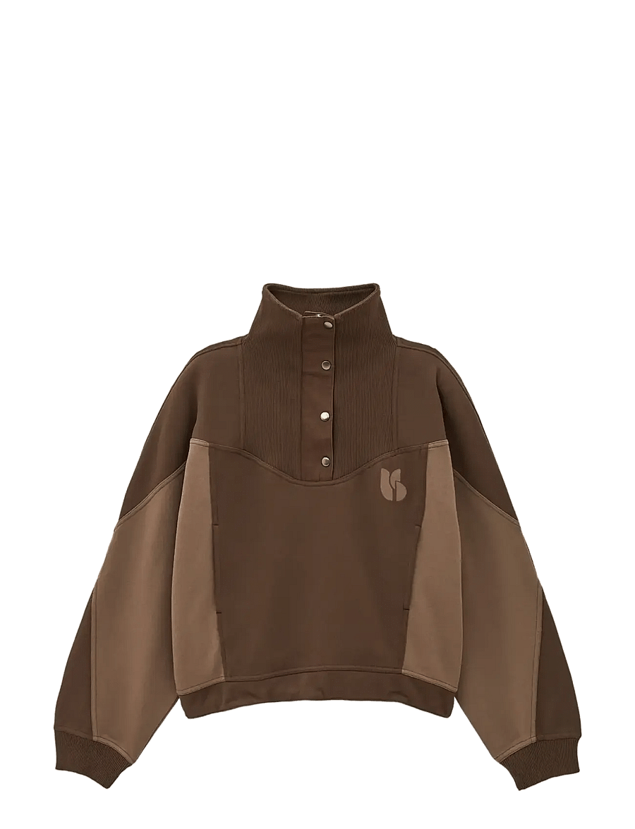 ba&sh - SWEATSHIRT JESSY - vardagsstil - brown - 1