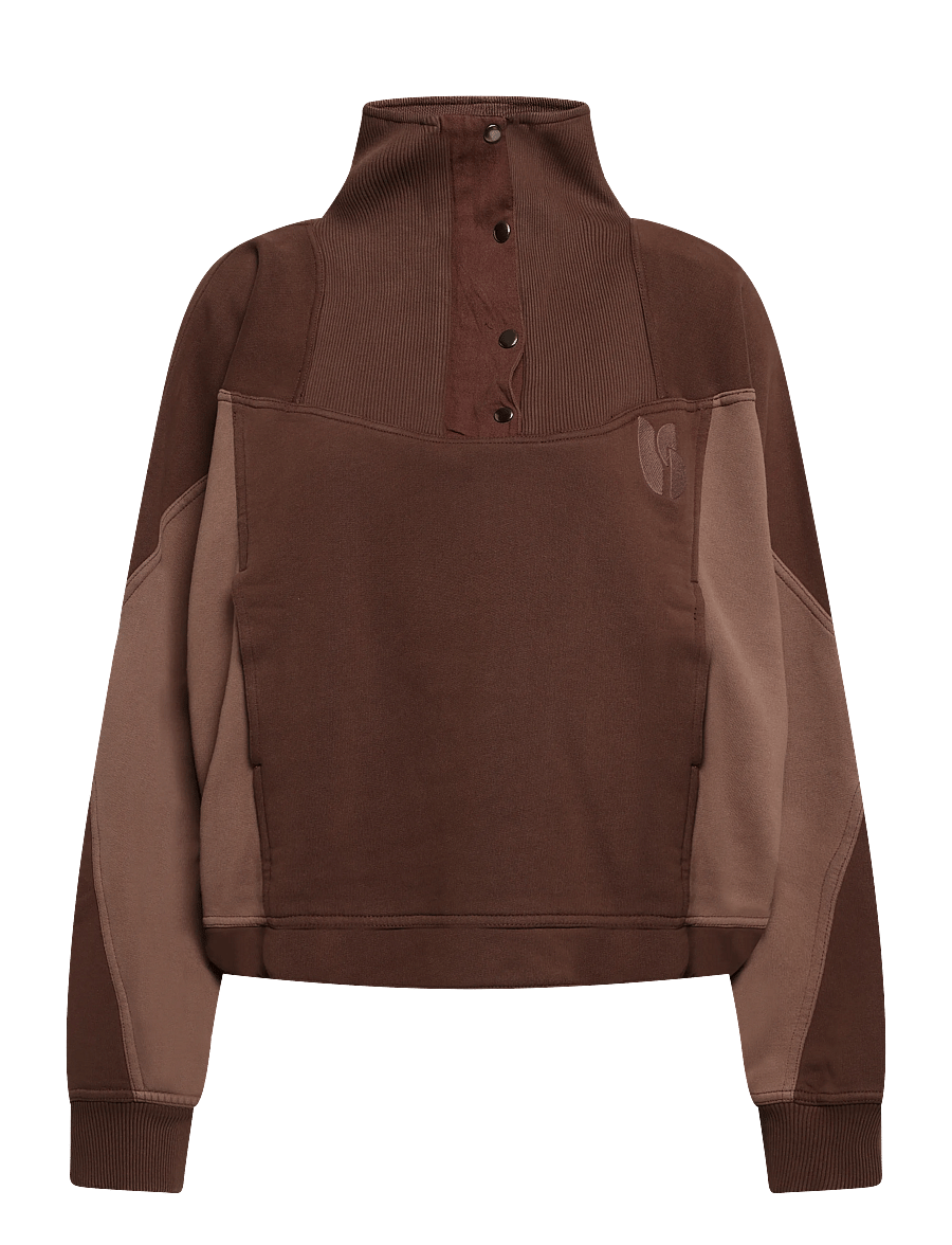 ba&sh - SWEATSHIRT JESSY - vardagsstil - brown - 1