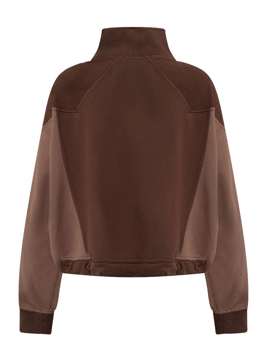 ba&sh - SWEATSHIRT JESSY - vardagsstil - brown - 2