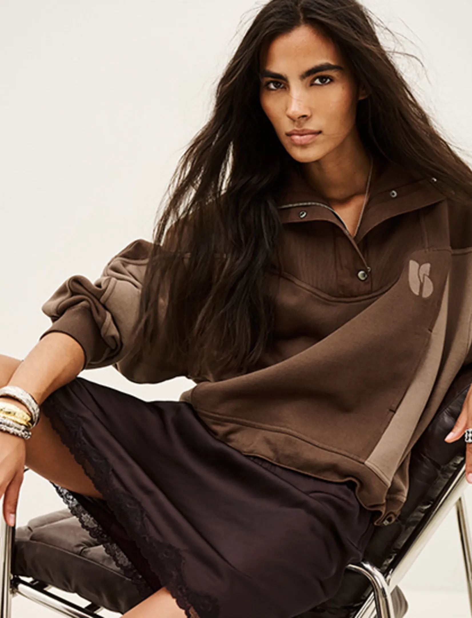 ba&sh - SWEATSHIRT JESSY - vardagsstil - brown - 4