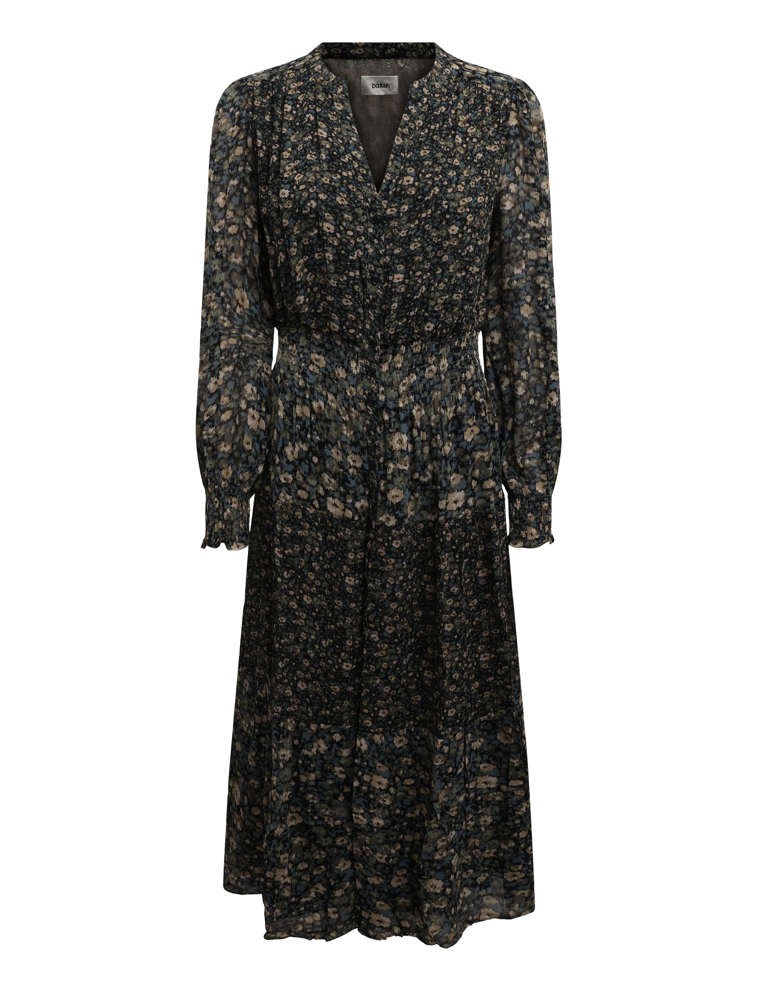 ba&sh - DRESS KACY - summer dresses - khaki green - 1