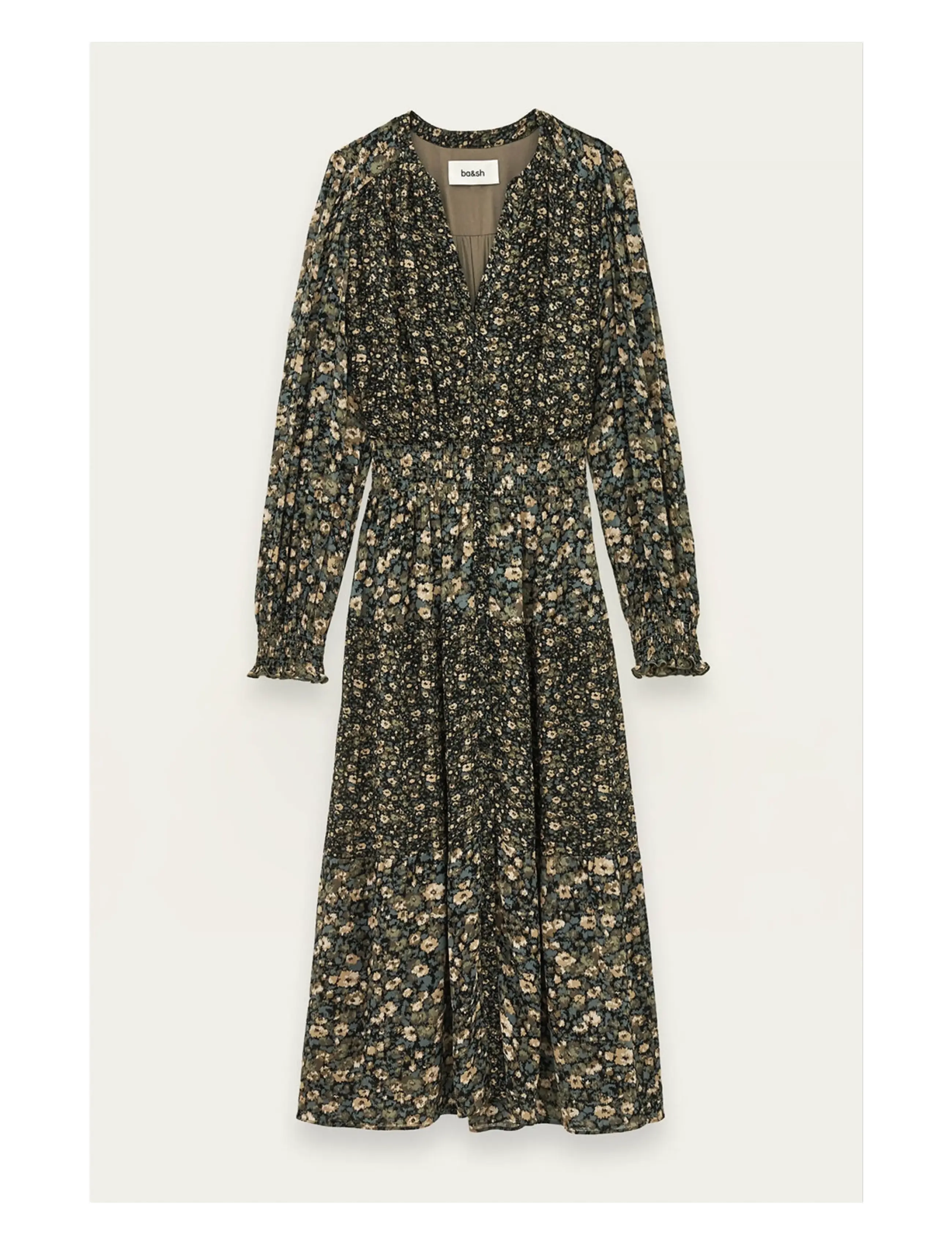 ba&sh - DRESS KACY - sommerkleider - khaki green - 1