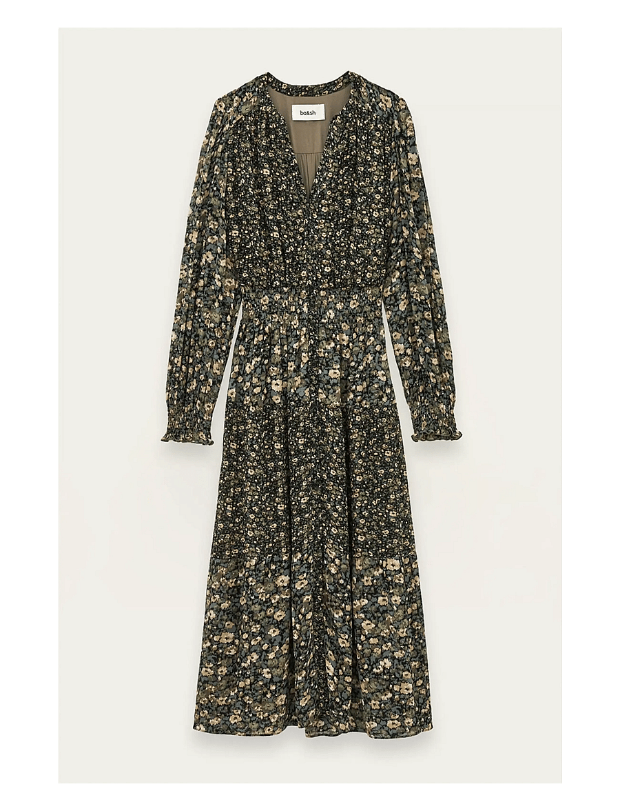 ba&sh - DRESS KACY - sommerkleider - khaki green - 1