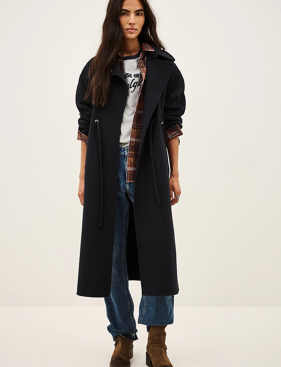 ba&sh - COAT KATE - winterjacken - navy - 0