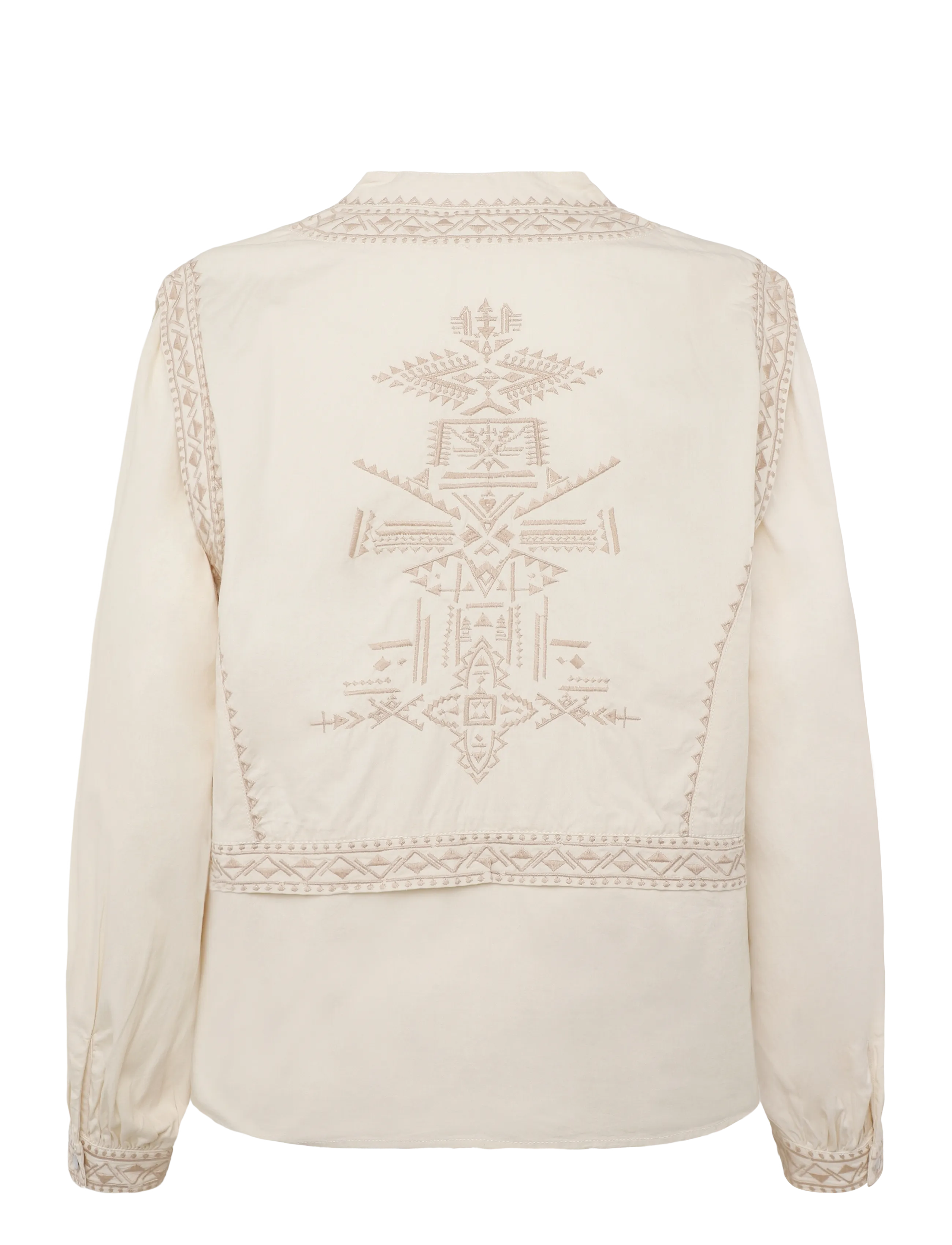 ba&sh - BLOUSE LAURA - långärmade blusar - white - 2