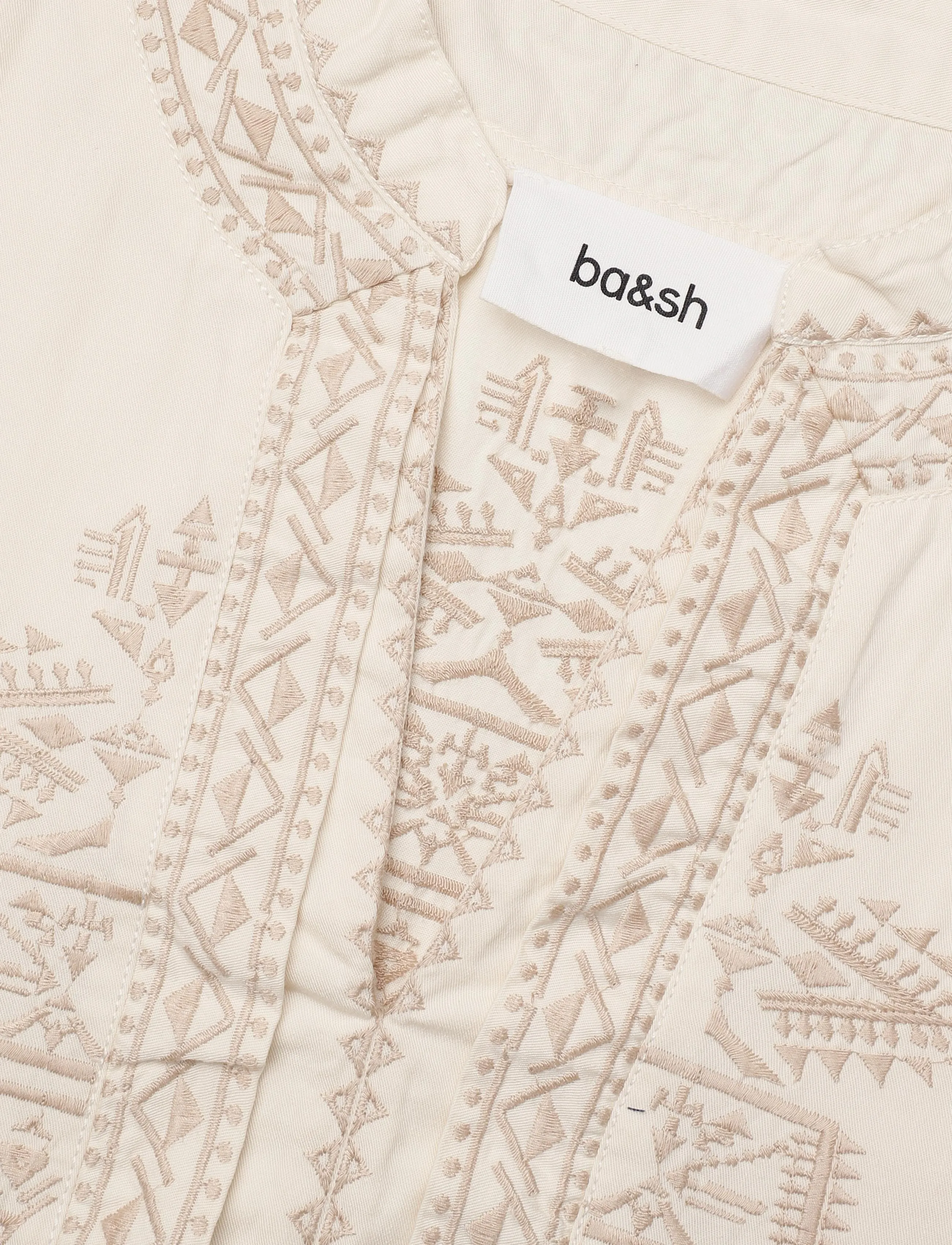 ba&sh - BLOUSE LAURA - långärmade blusar - white - 5