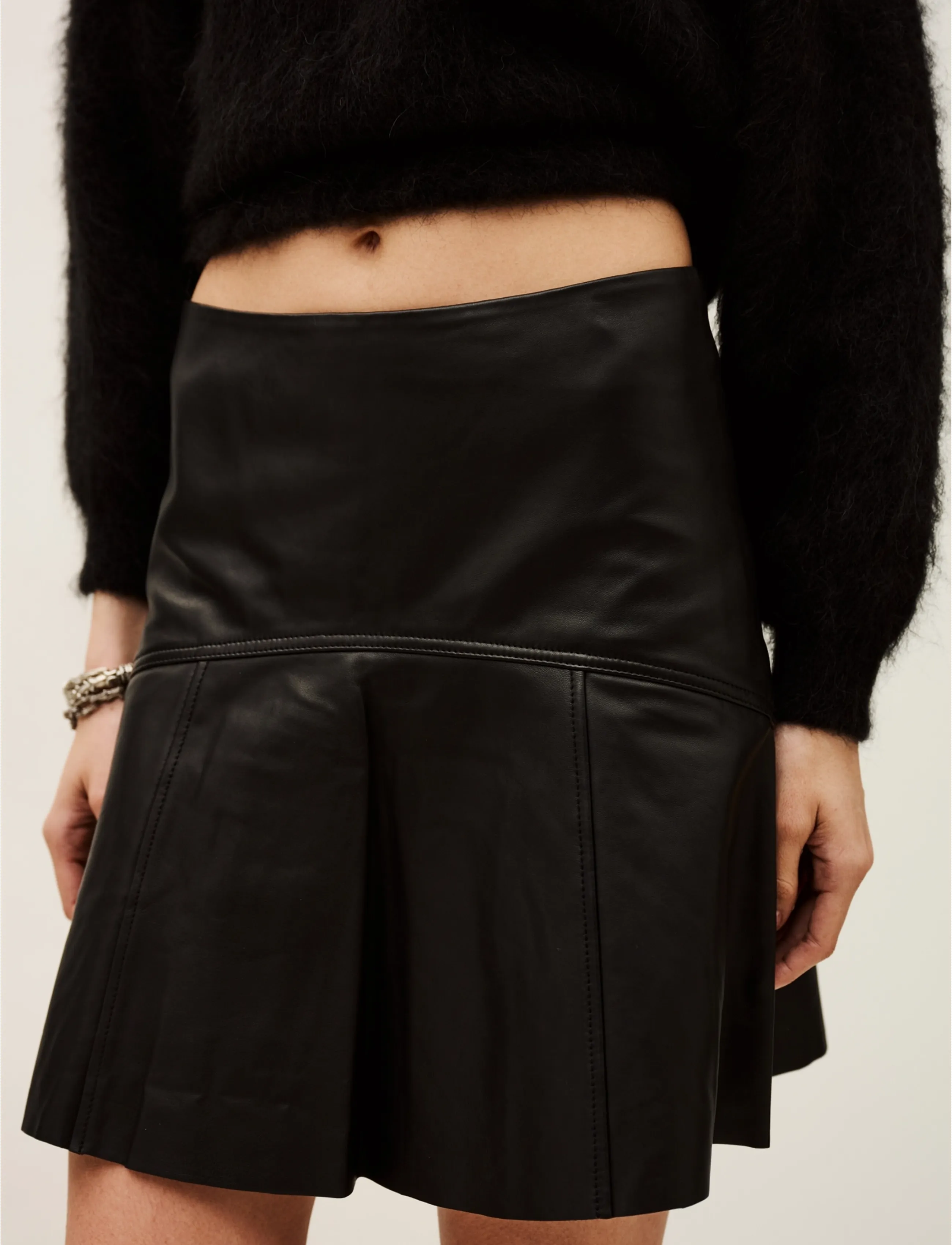 ba&sh - SKIRT SEVA - korta kjolar - black - 0
