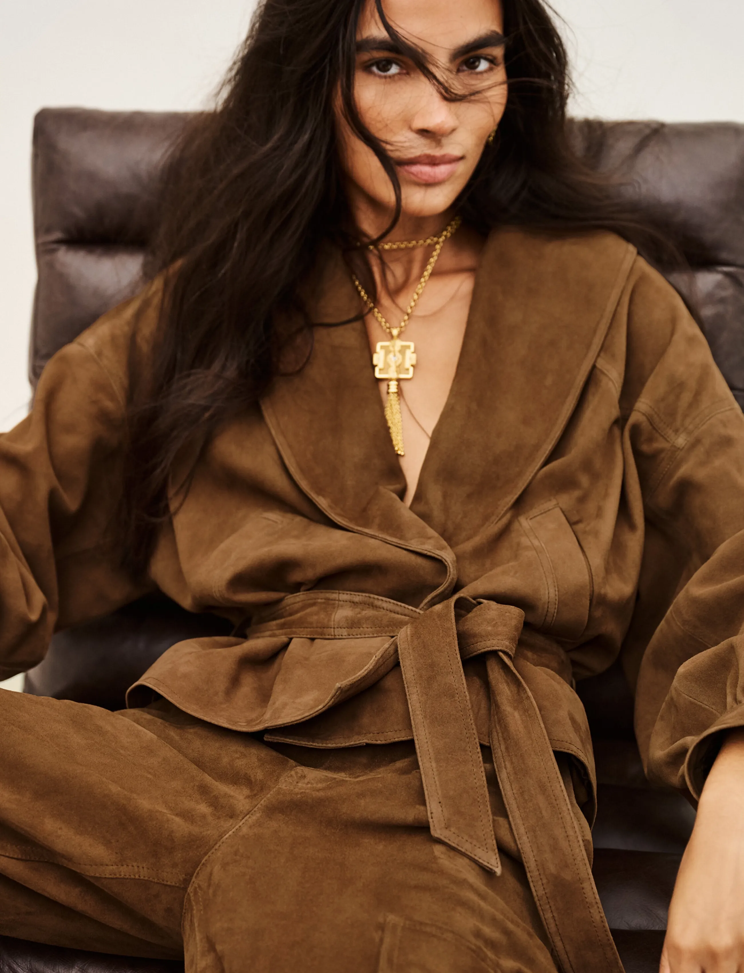 ba&sh JACKET MANON - ba&sh - BROWN / brown