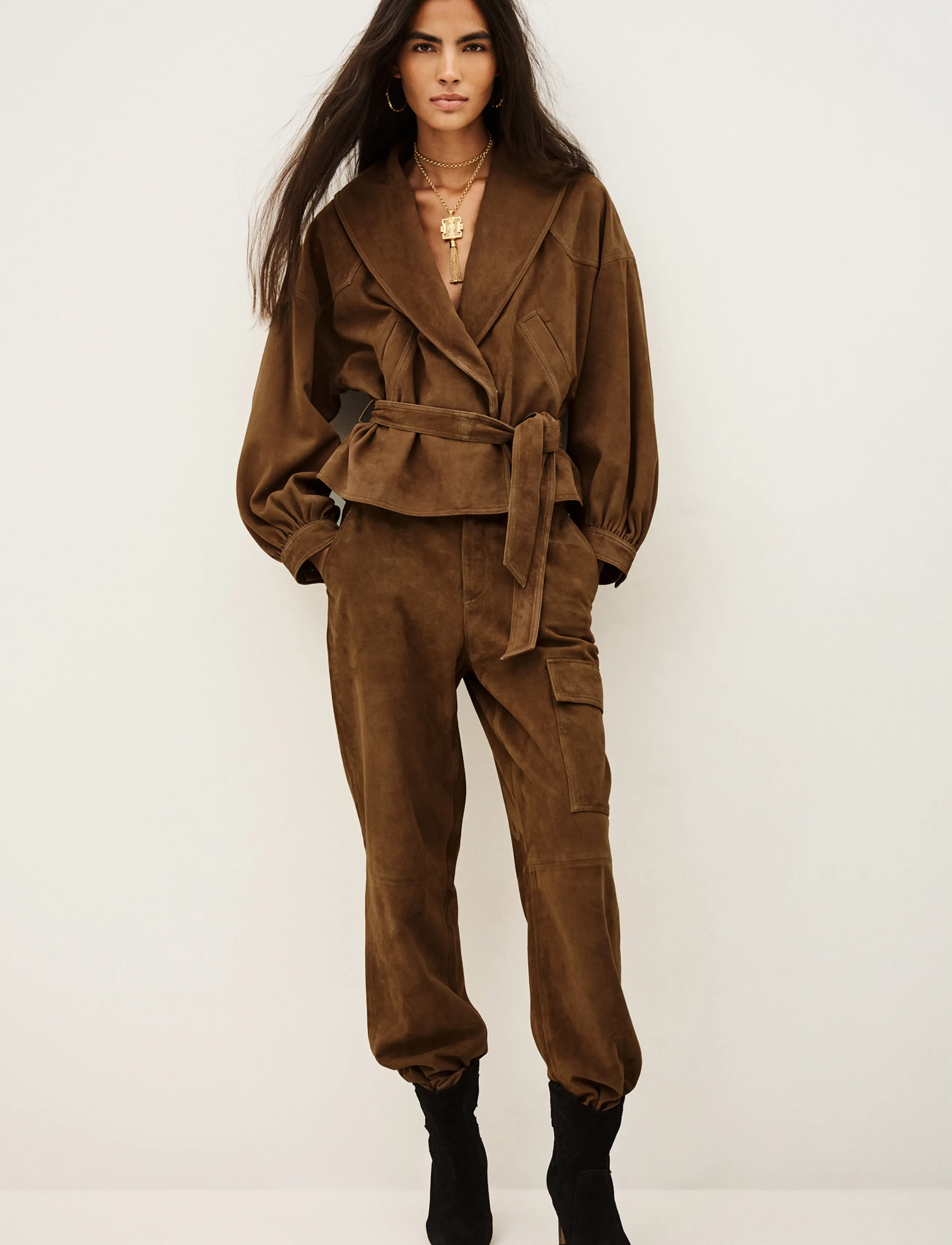 ba&sh - JACKET MANON - brown - 3