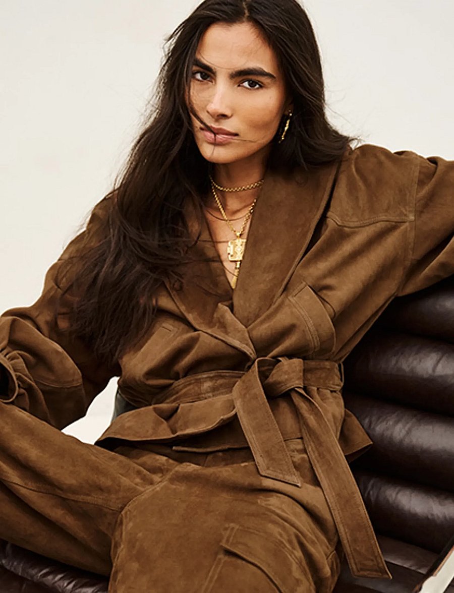 ba&sh - JACKET MANON - brown - 4