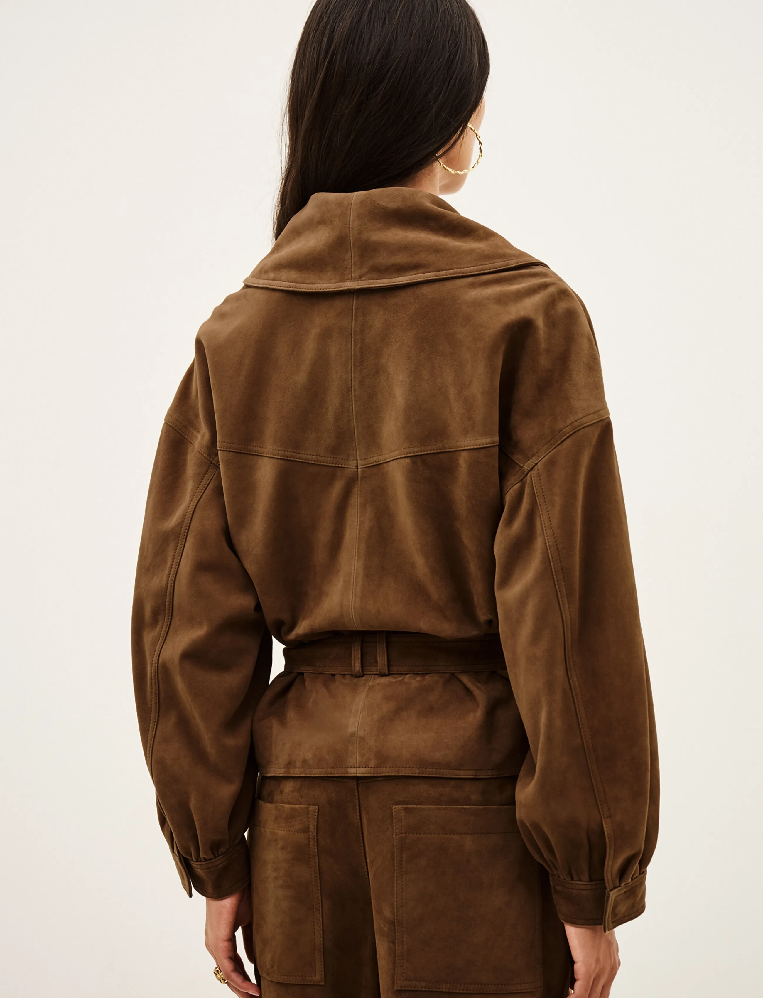 ba&sh - JACKET MANON - brown - 5