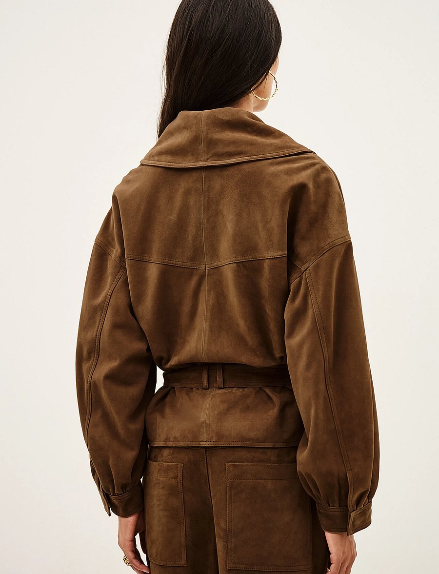 ba&sh - JACKET MANON - brown - 5