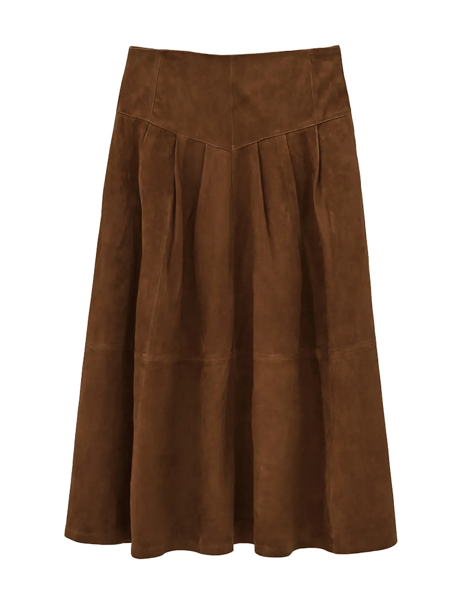 ba&sh - SKIRT NOLLY - maxi nederdele - brown - 1