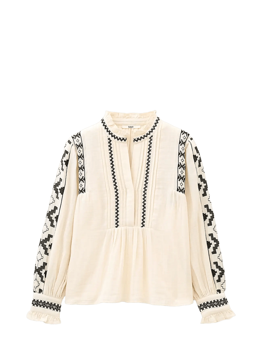 ba&sh - BLOUSE PIDMA - langärmelige blusen - blue - 1