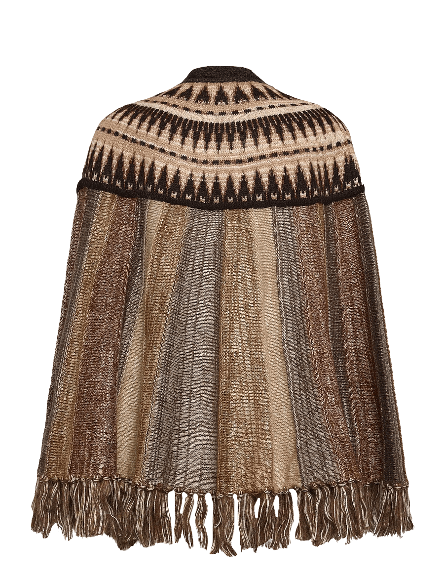 ba&sh - PONCHO PRATO - ponchos & capes - brown - 2