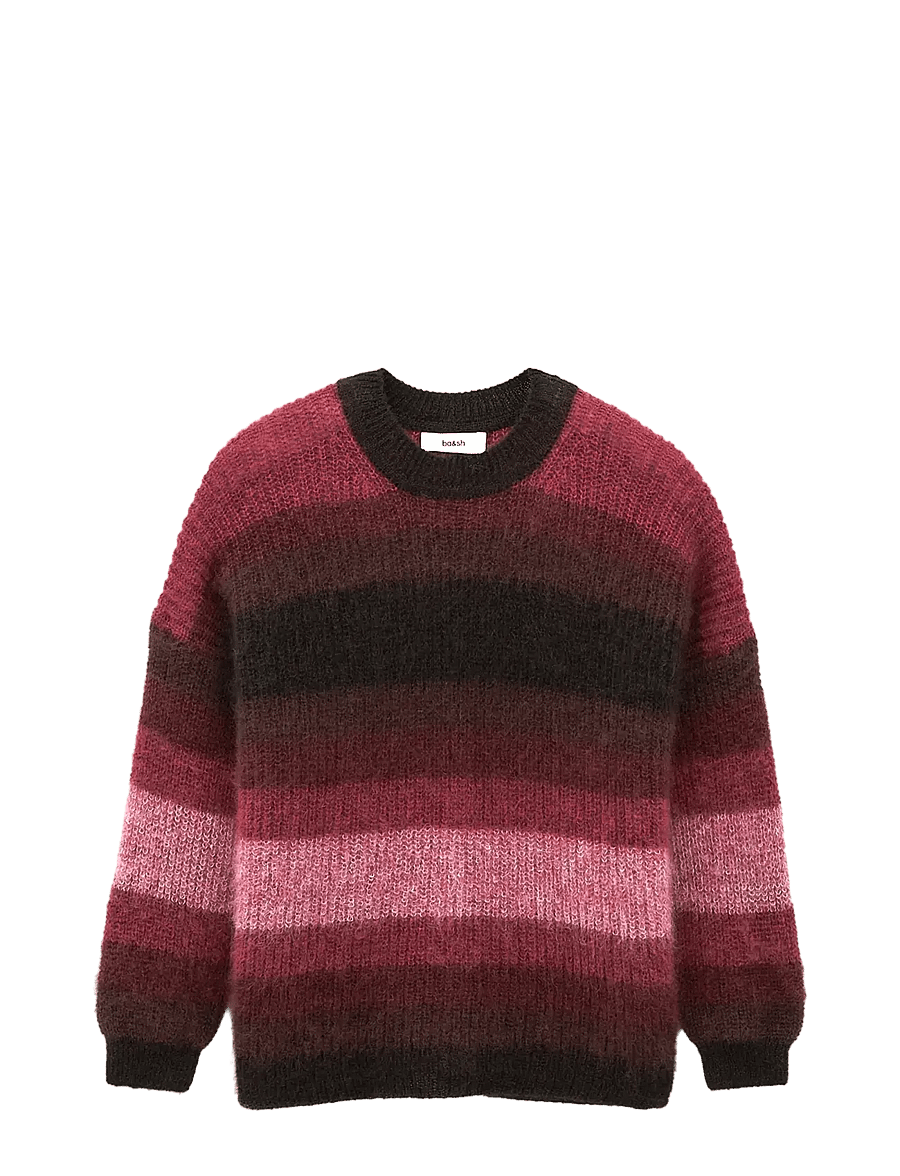 ba&sh - PULLOVER RIVAS - jumpers - burgundy - 1