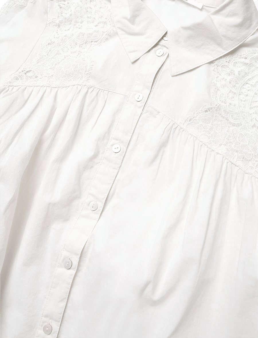 ba&sh - SHIRT ROSEANNE - white - 3