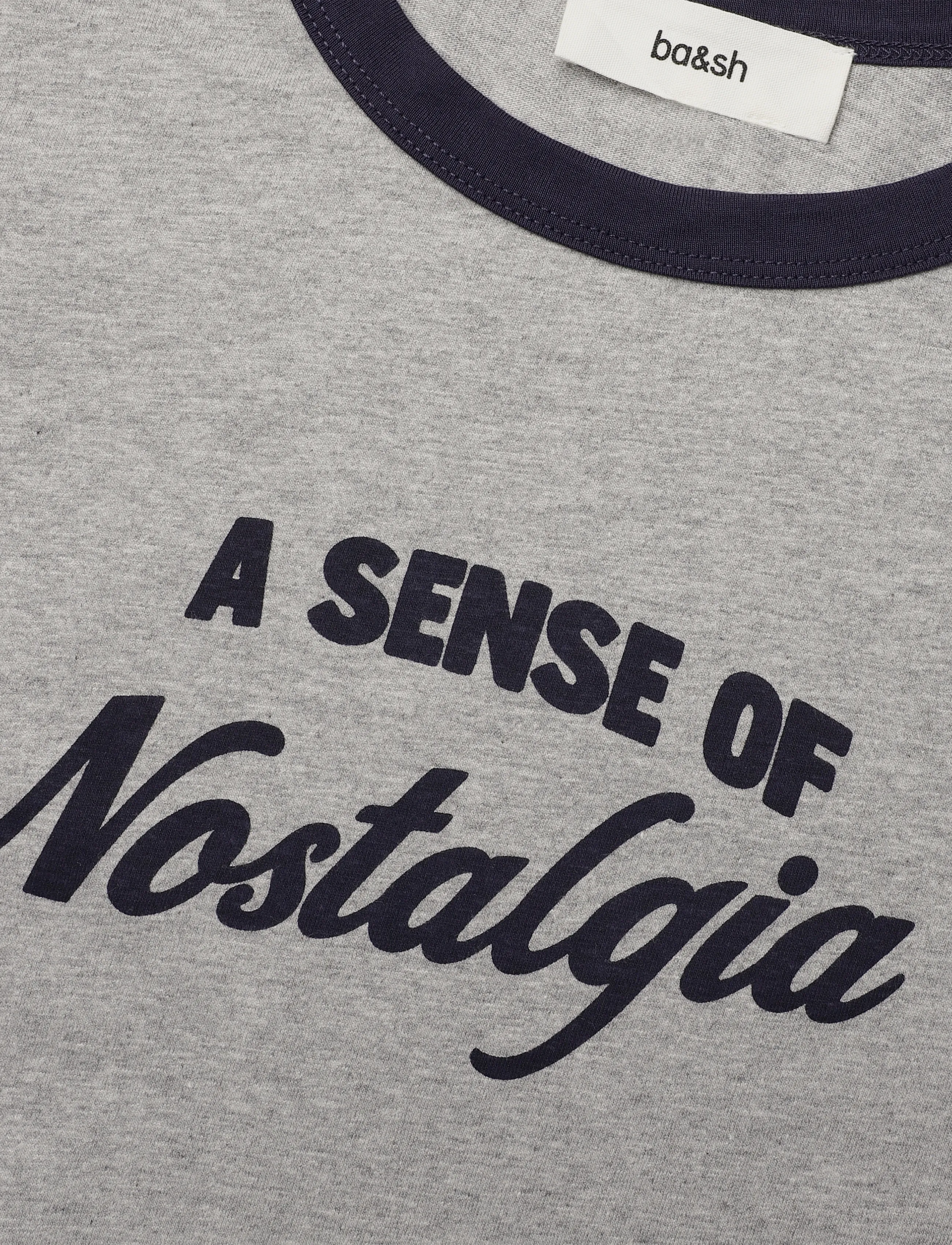 ba&sh - T-SHIRT ROSTA - t-särgid - grey - 2