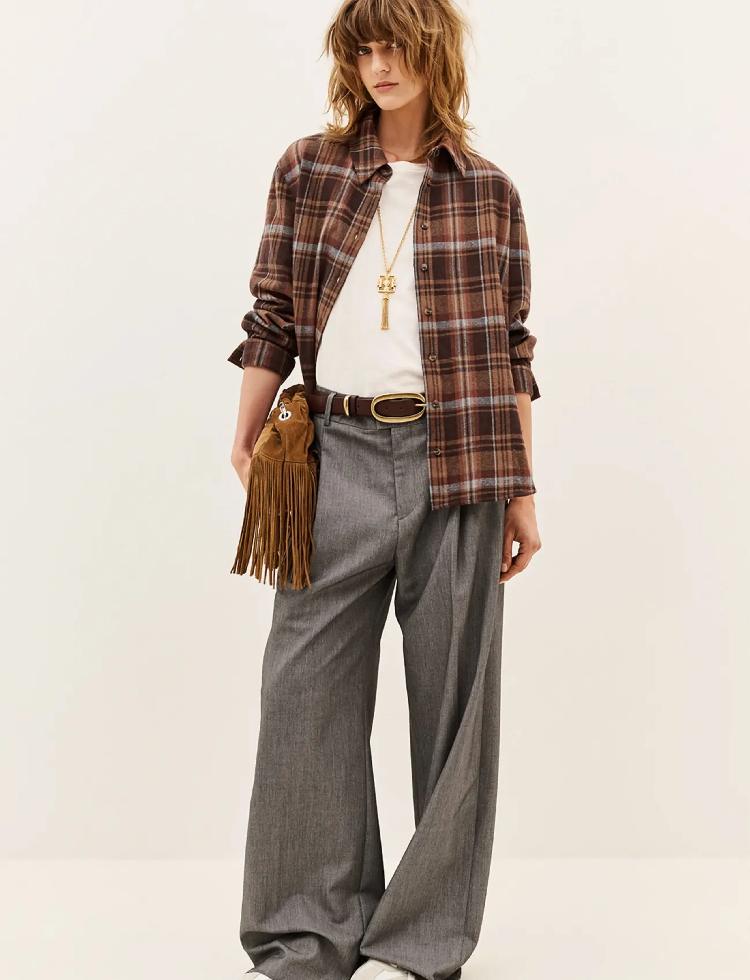ba&sh - SHIRT ROXEA - långärmade skjortor - brown - 0