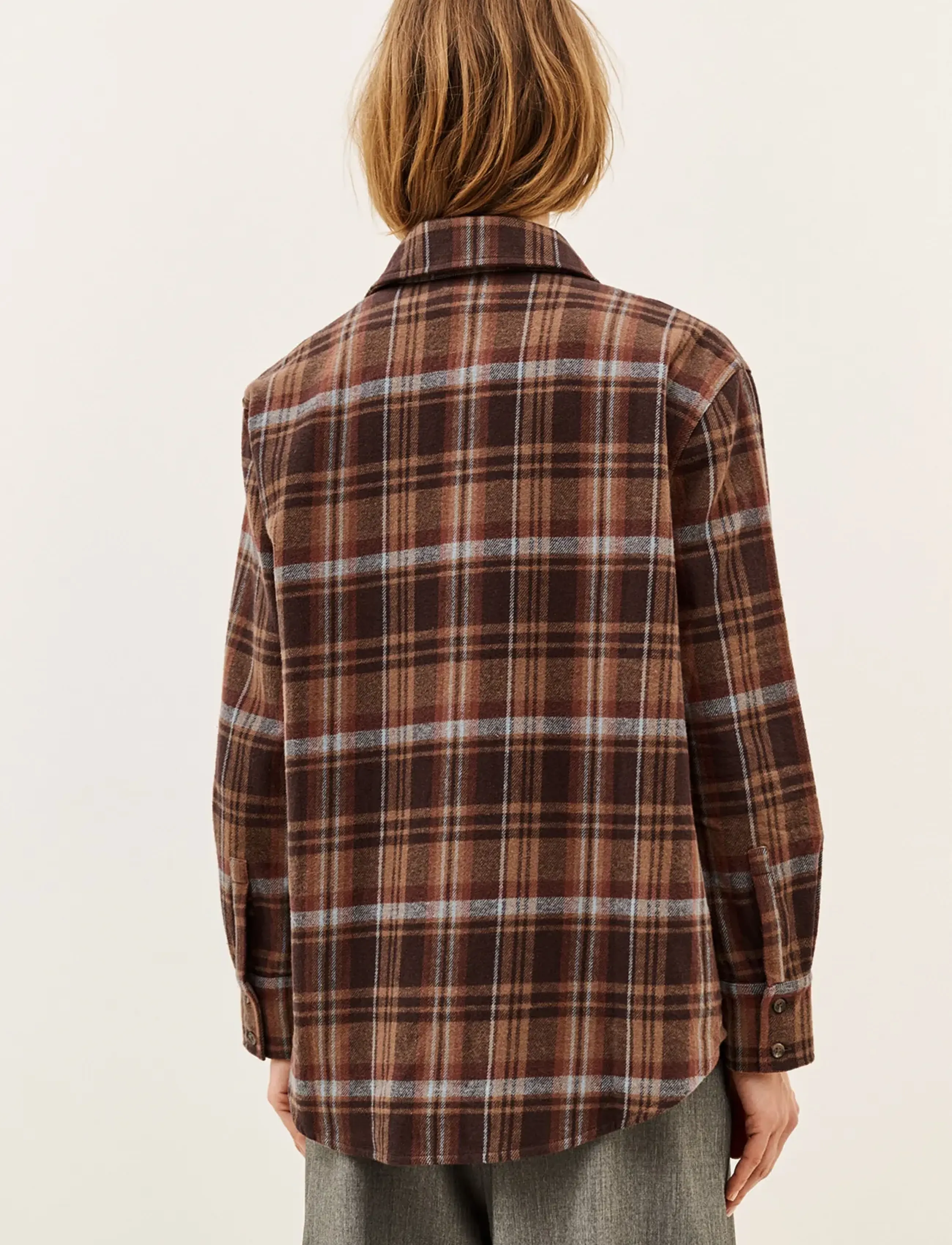 ba&sh - SHIRT ROXEA - långärmade skjortor - brown - 2