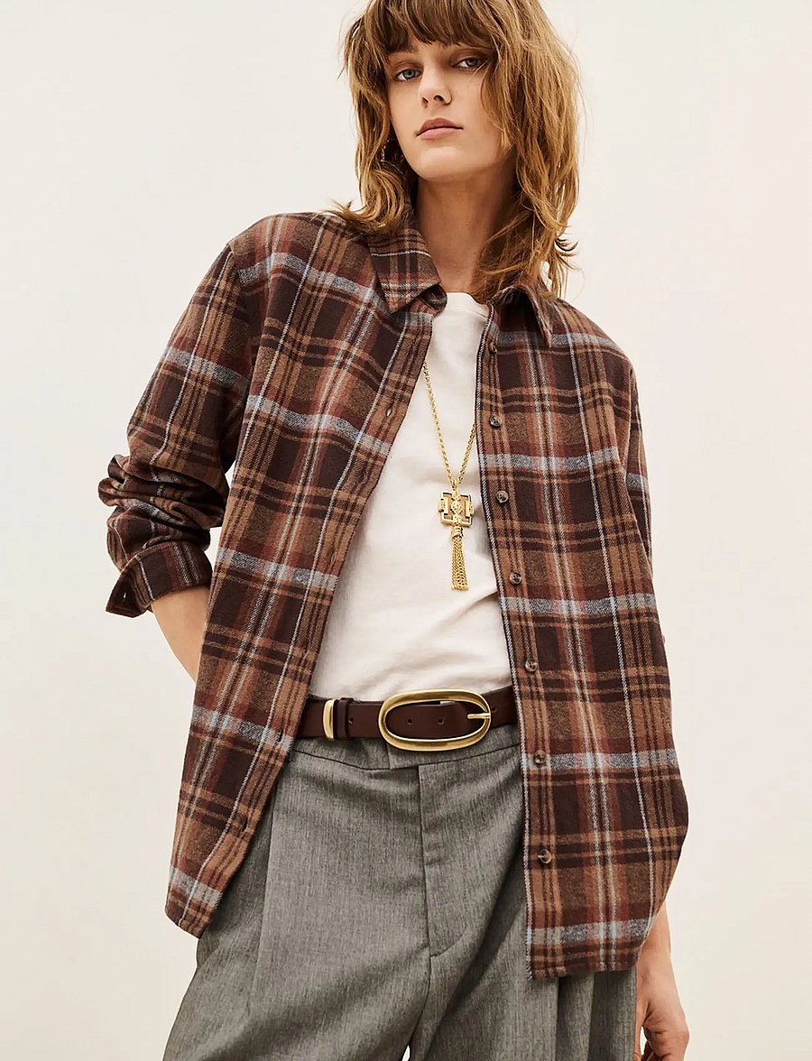 ba&sh - SHIRT ROXEA - långärmade skjortor - brown - 4