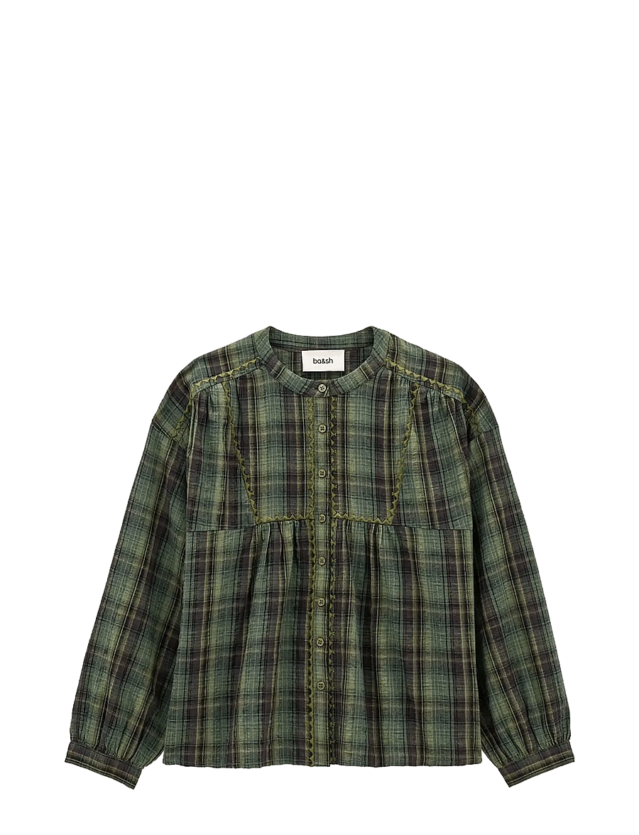 ba&sh - SHIRT SISI - langärmlige hemden - green - 1