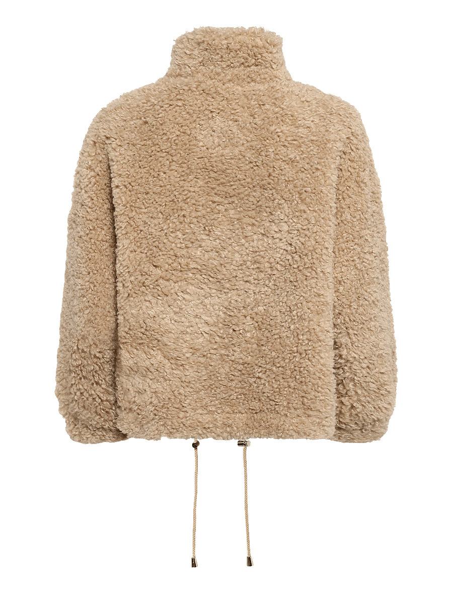 ba&sh - COAT SONJO - kunstkarusnahk - burgundy - 2