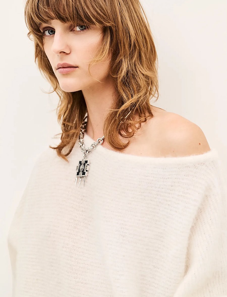 ba&sh - PULLOVER SUELA - cream - 4