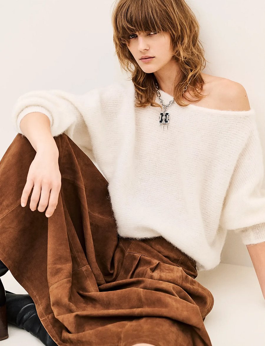 ba&sh - PULLOVER SUELA - cream - 5