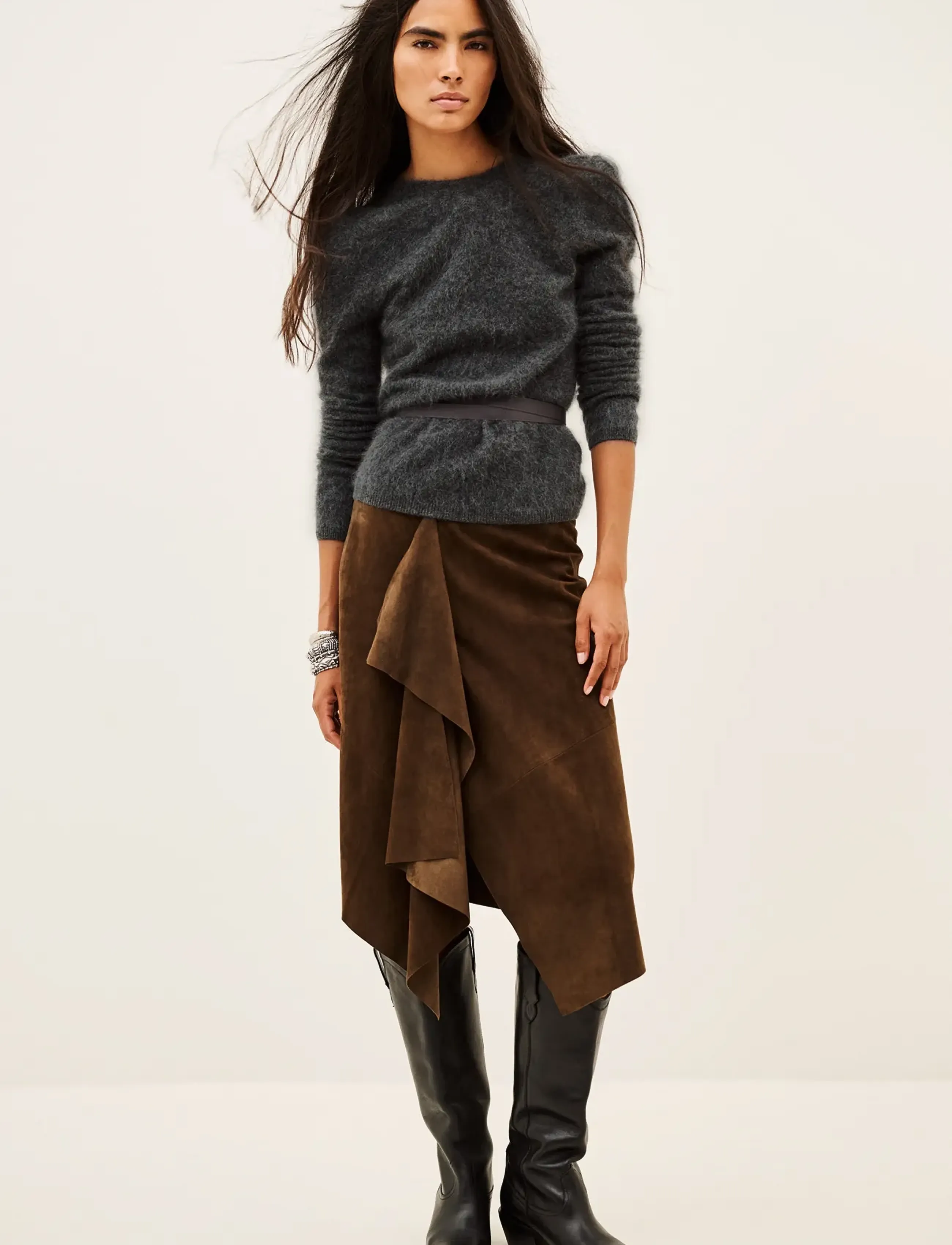 ba&sh - CARDIGAN TERRATS - koftor - grey - 4