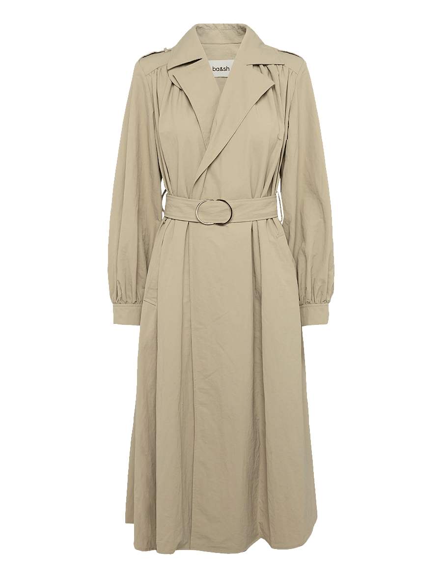 ba&sh - COAT WILI - trenchcoats - beige - 1