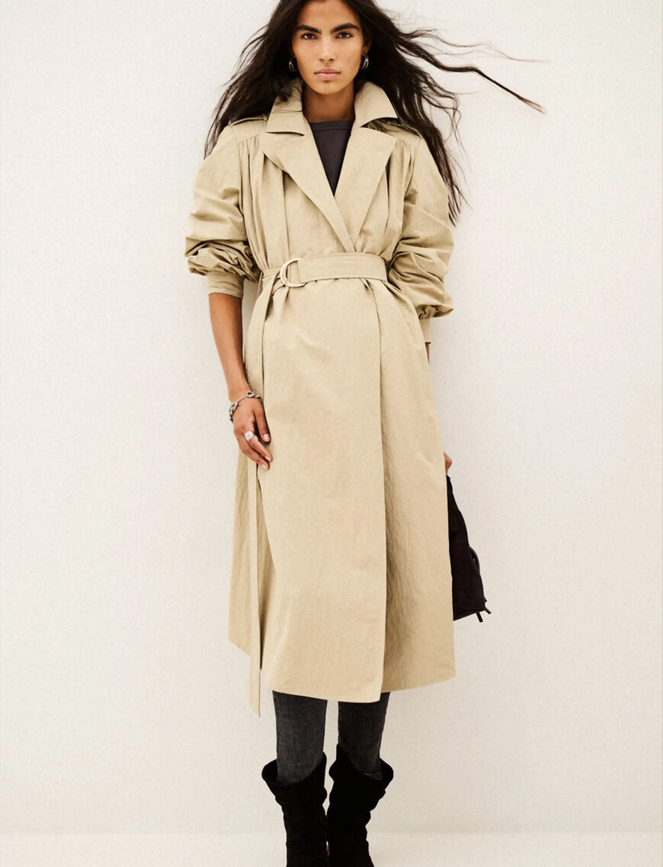 ba&sh COAT WILI - Kleidung - BEIGE / beige