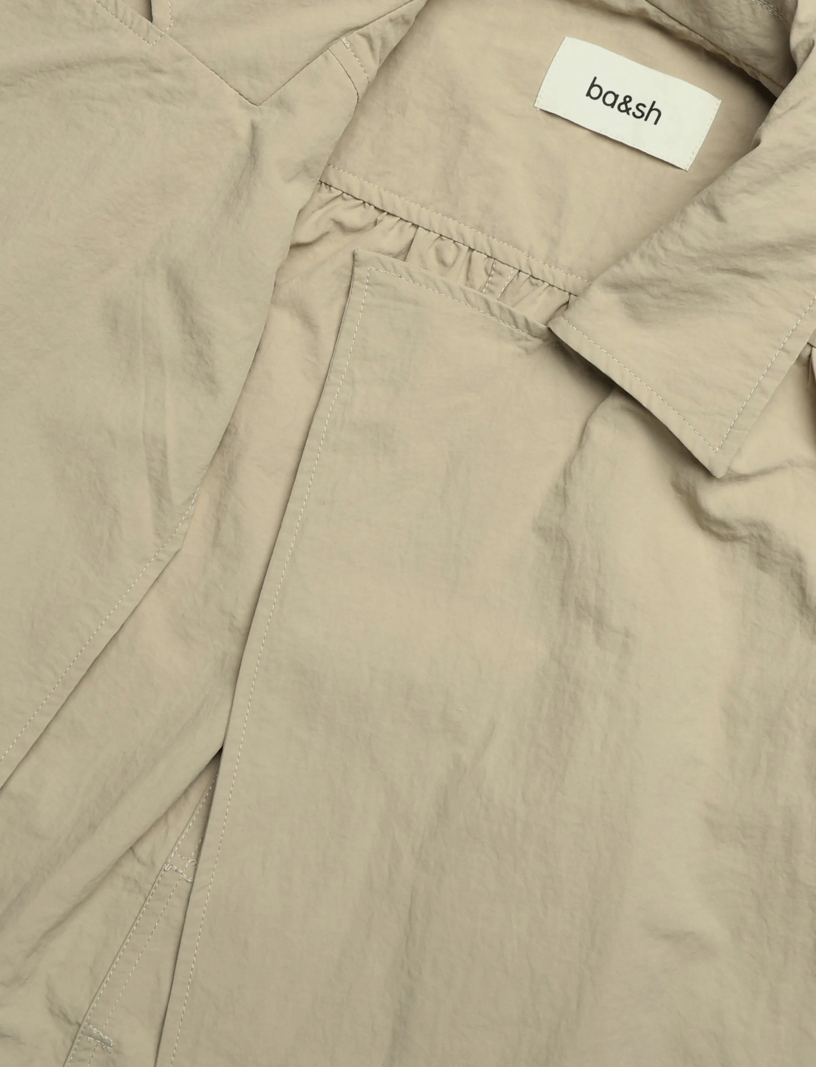 ba&sh - COAT WILI - trenchcoats - beige - 3