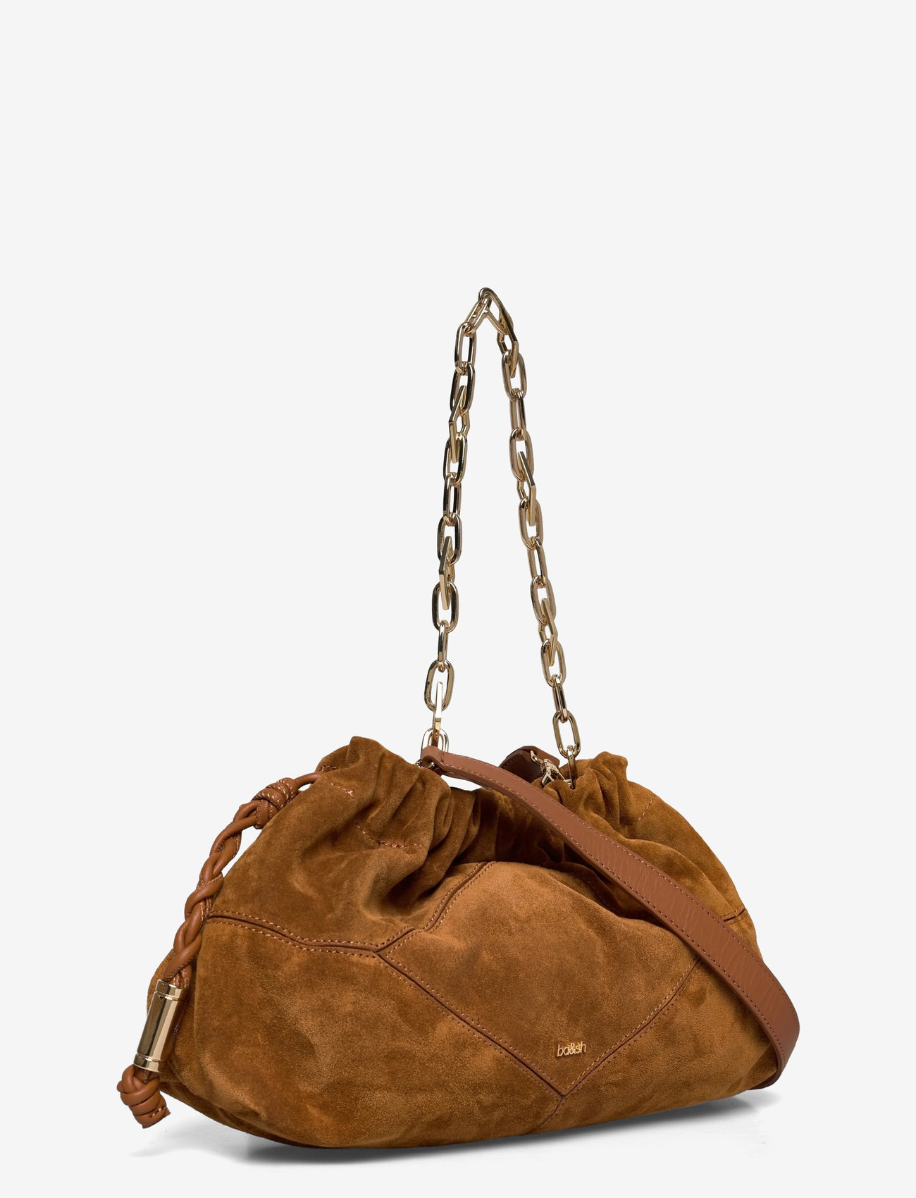 ba&sh - SAC JUNE SUEDE - cognac - 2