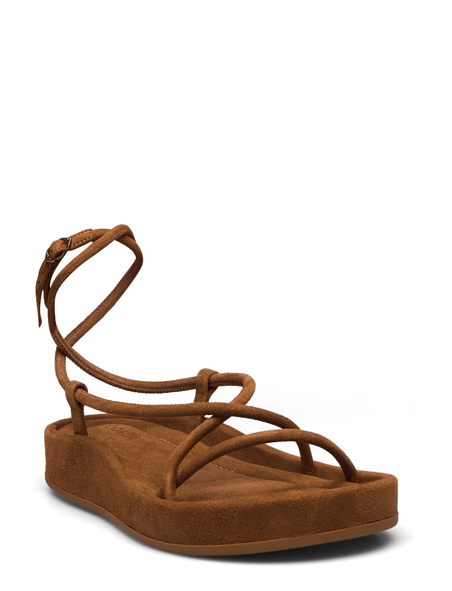ba&sh - CESARIA SANDALS - kontsata sandaalid - cognac - 0
