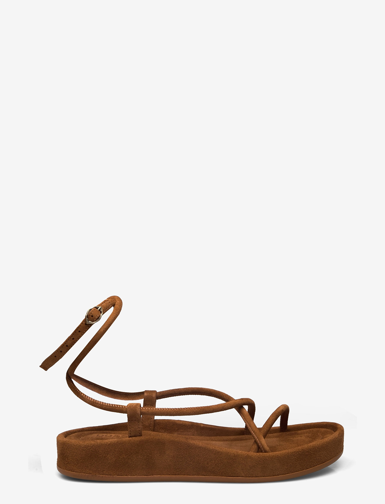 ba&sh - CESARIA SANDALS - flache sandalen - cognac - 1