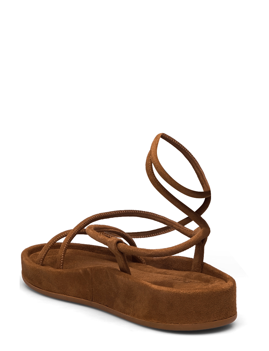 ba&sh - CESARIA SANDALS - kontsata sandaalid - cognac - 2