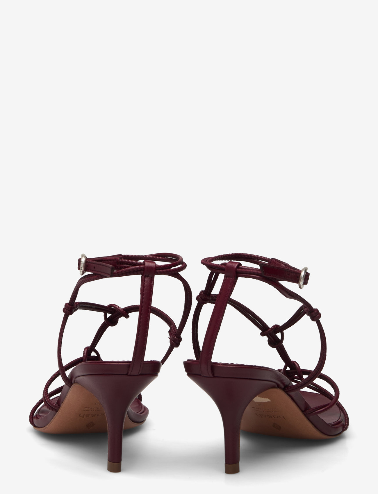 ba&sh - CILOO SANDALS - bordeaux - 4