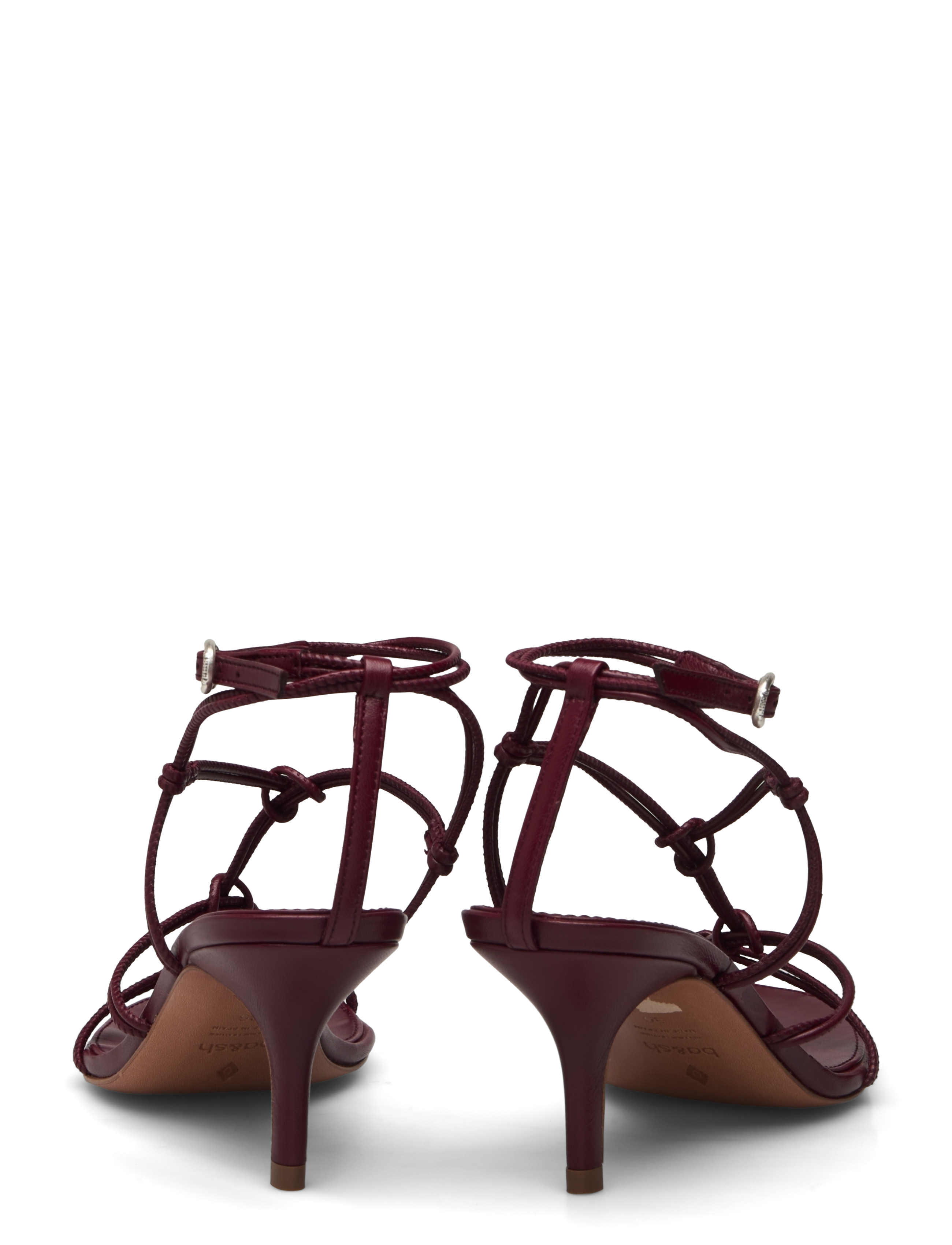 ba&sh - CILOO SANDALS - bordeaux - 4