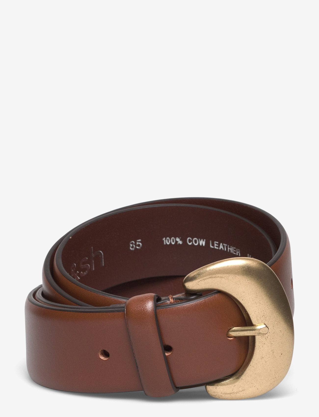 ba&sh - BELT BRAD - läderskärp - marron - 1