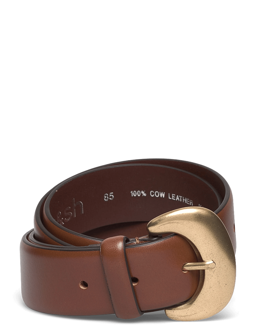 ba&sh - BELT BRAD - læderbælter - marron - 1