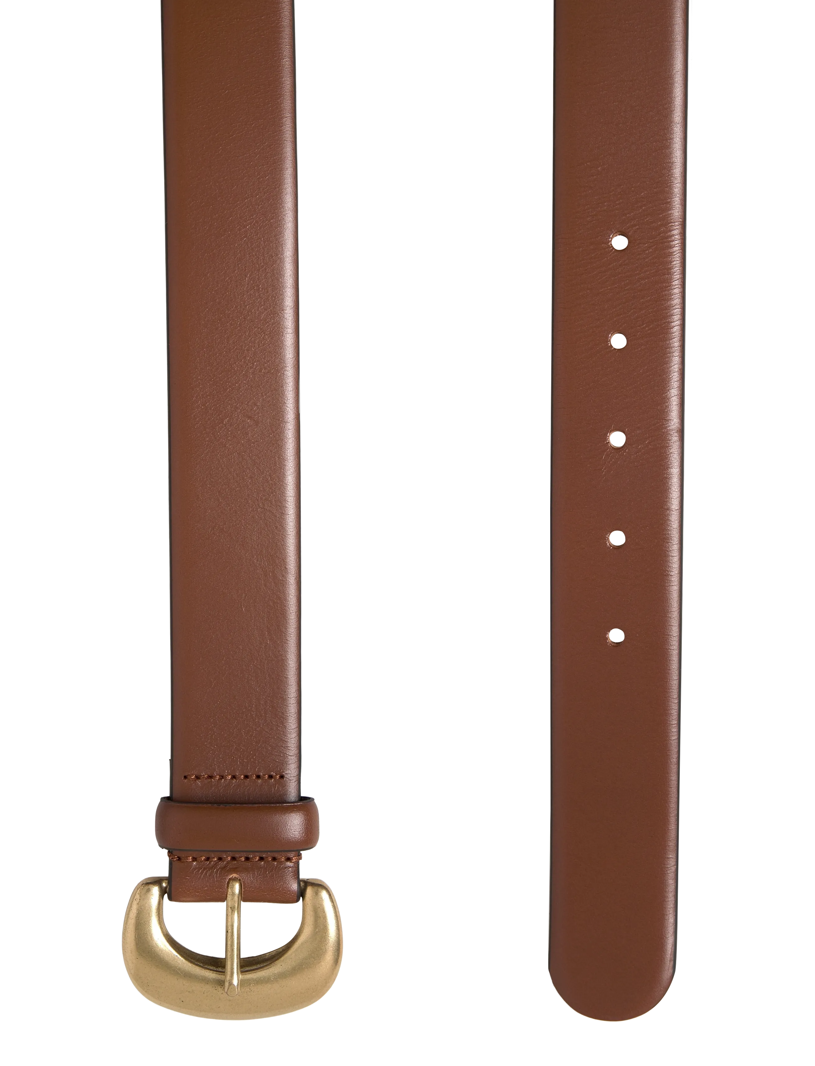 ba&sh - BELT BRAD - læderbælter - marron - 2