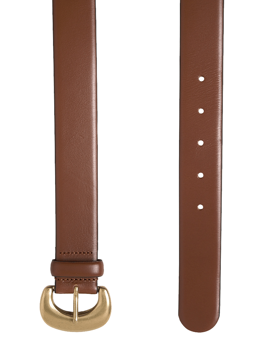 ba&sh - BELT BRAD - læderbælter - marron - 2