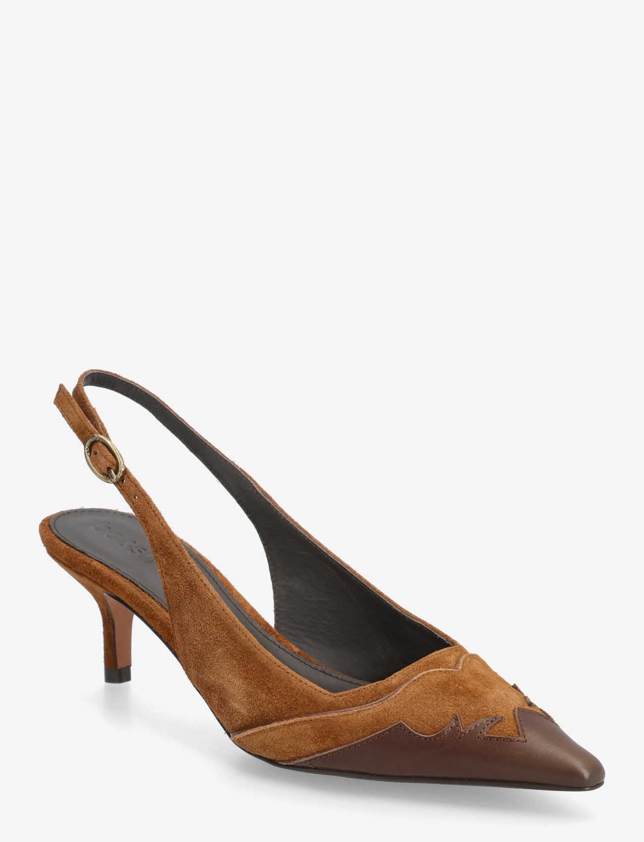 ba&sh - ESCARPINS CASTA - högklackade slingbacks - brown - 0