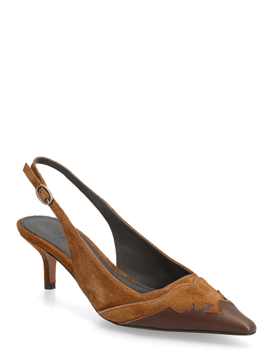 ba&sh - ESCARPINS CASTA - slingbacks med hæl - brown - 1
