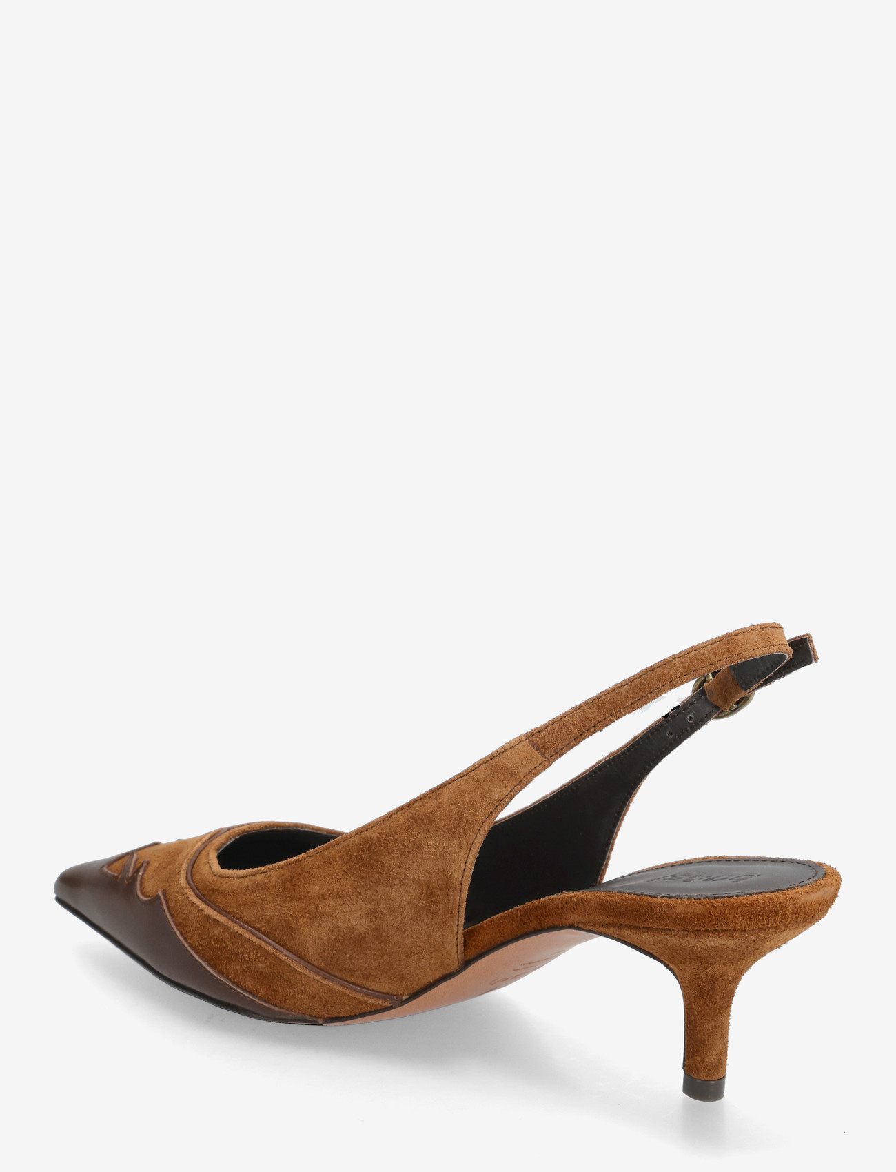 ba&sh - ESCARPINS CASTA - högklackade slingbacks - brown - 2