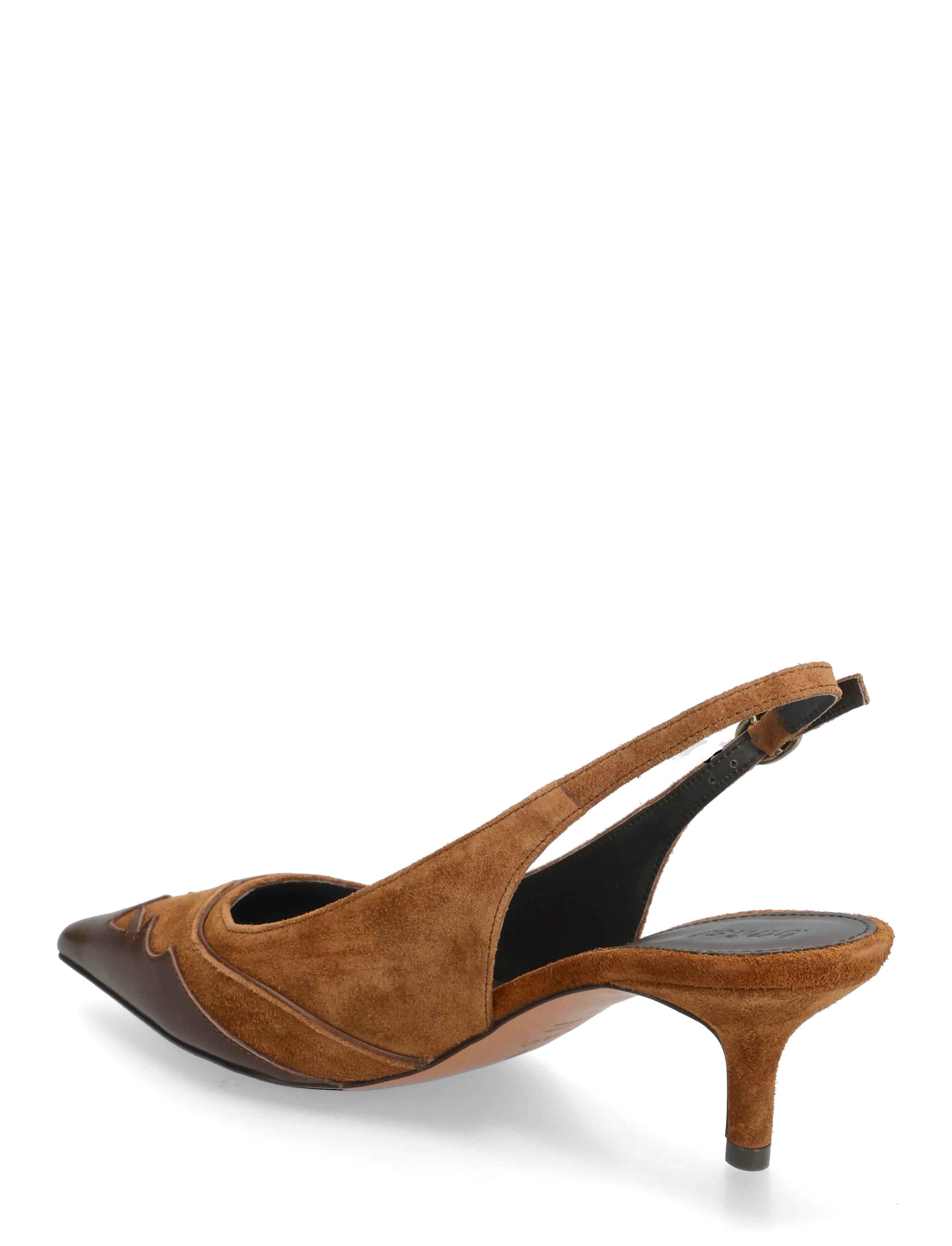 ba&sh - ESCARPINS CASTA - slingbacks med hæl - brown - 3