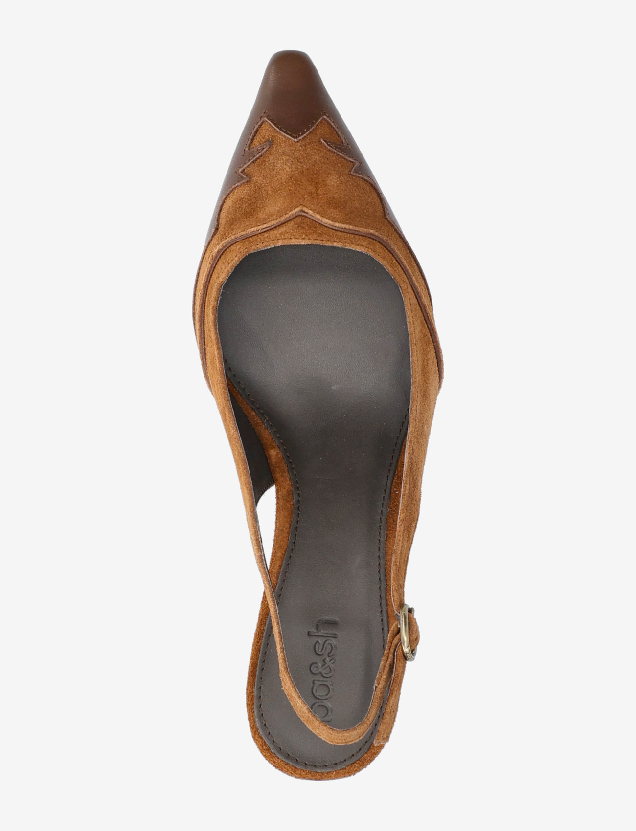 ba&sh - ESCARPINS CASTA - högklackade slingbacks - brown - 3