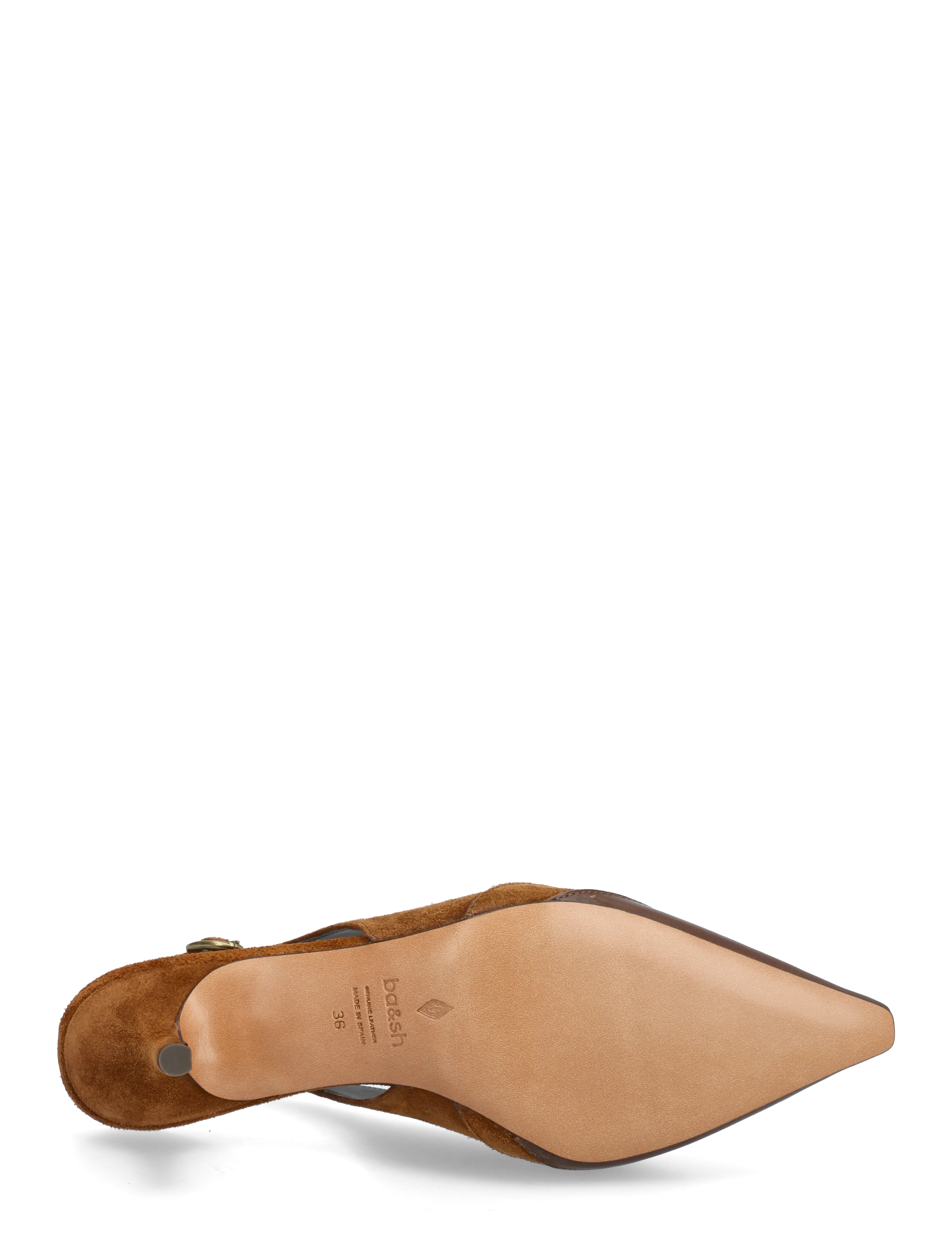 ba&sh - ESCARPINS CASTA - slingbacks med hæl - brown - 5